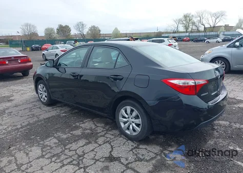 2016 Toyota Corolla Le from USA, damaged, VIN 2T1BURHE7GC732157